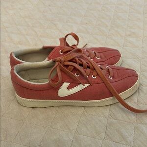 Women's Pink Canvas Sneakers